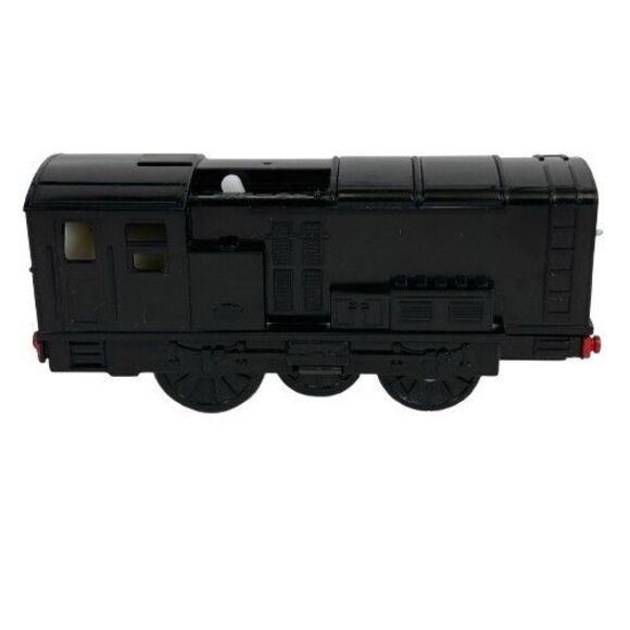 Thomas TOMY Trackmaster DIESEL 1997 1st Ed. Plarail w/ Flatbed Cargo Car VIDEO - Picture 5 of 15